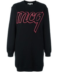 Vestito di maglia nero di McQ by Alexander McQueen