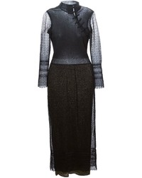 Vestito di pizzo nero di Christian Dior