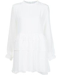 Vestito di seta bianco di Anine Bing