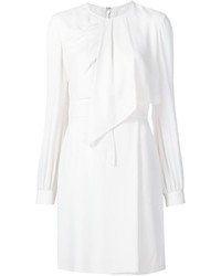 Vestito di seta bianco di Elie Saab