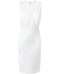 Vestito di seta bianco di Victoria Beckham