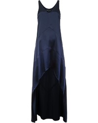 Vestito di seta blu scuro di Narciso Rodriguez