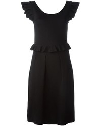 Vestito di seta nero di Christian Dior
