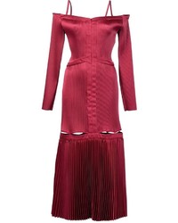 Vestito di seta rosso di Barbara Casasola