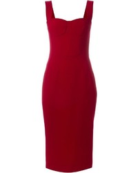 Vestito di seta rosso di Dolce & Gabbana