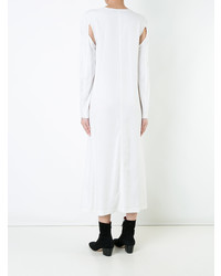 Vestito longuette bianco di Eckhaus Latta