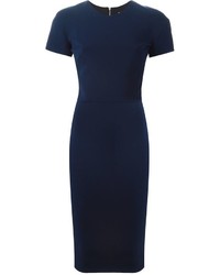Vestito longuette blu scuro di Victoria Beckham