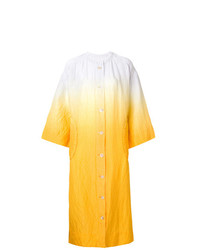 Vestito longuette di lino giallo di Tsumori Chisato
