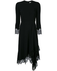 Vestito longuette di pizzo nero di Givenchy