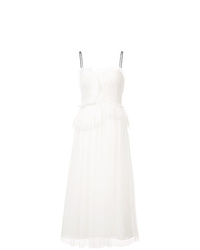 Vestito longuette in tulle bianco di Jason Wu Collection