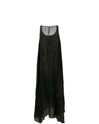 Vestito longuette nero di Uma Wang
