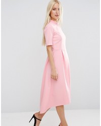 Vestito longuette rosa di Asos