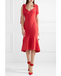 Vestito longuette rosso di Rebecca Vallance