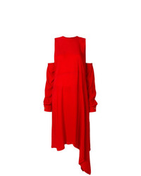 Vestito longuette rosso di Marios