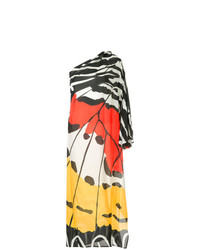 Vestito longuette stampato multicolore di Dhela