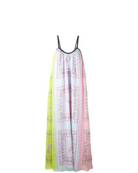 Vestito longuette stampato multicolore di Natasha Zinko
