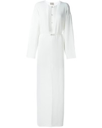 Vestito lungo bianco di Lanvin