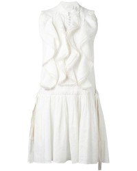 Vestito ricamato bianco di Chloé