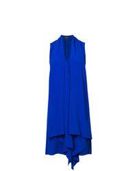 Vestito scampanato blu di Derek Lam
