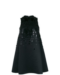 Vestito scampanato decorato nero di Viktor&Rolf Soir