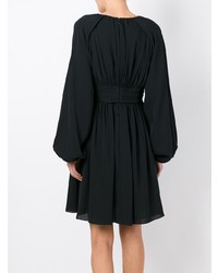 Vestito scampanato nero di Giambattista Valli