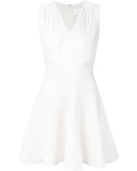 Vestito svasato bianco di Victoria Beckham