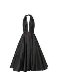 Vestito svasato nero di Romona Keveza