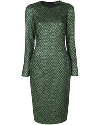 Vestito verde oliva di Dolce & Gabbana