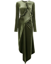 Vestito verde oliva di Preen by Thornton Bregazzi