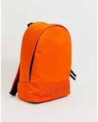 Zaino arancione di Calvin Klein
