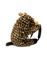 Zaino di pelliccia leopardato marrone di Dolce & Gabbana