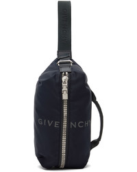 Zaino di tela blu scuro di Givenchy