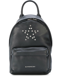 Zaino in pelle con stelle nero di Givenchy