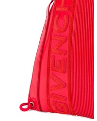 Zaino in pelle rosso di Givenchy