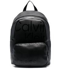 Zaino stampato nero di Calvin Klein Jeans